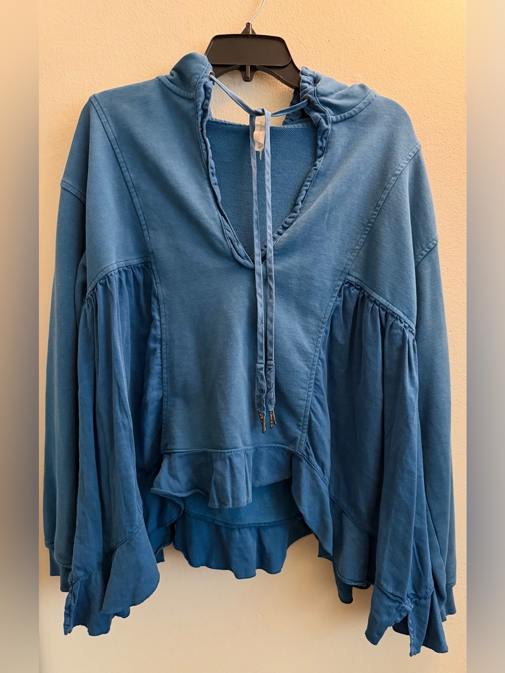 Anthropologie Daily Practice The Sapphire Hoodie Sweatshirt - Picture 4 of 11